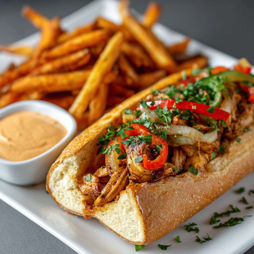 Hooyo’s Beef or Chicken Sandwich