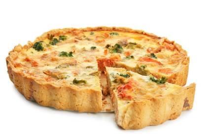 Fatia de Quiche do Dia