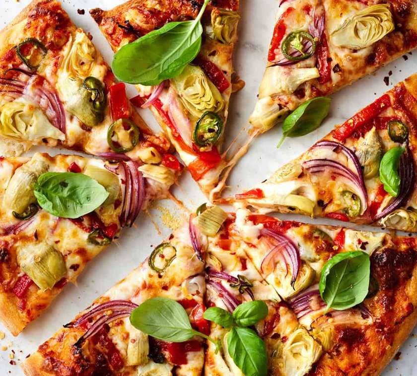 Vegeterian pizza