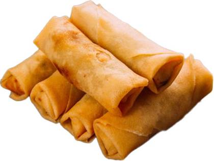 6 Vegetable Spring Rolls