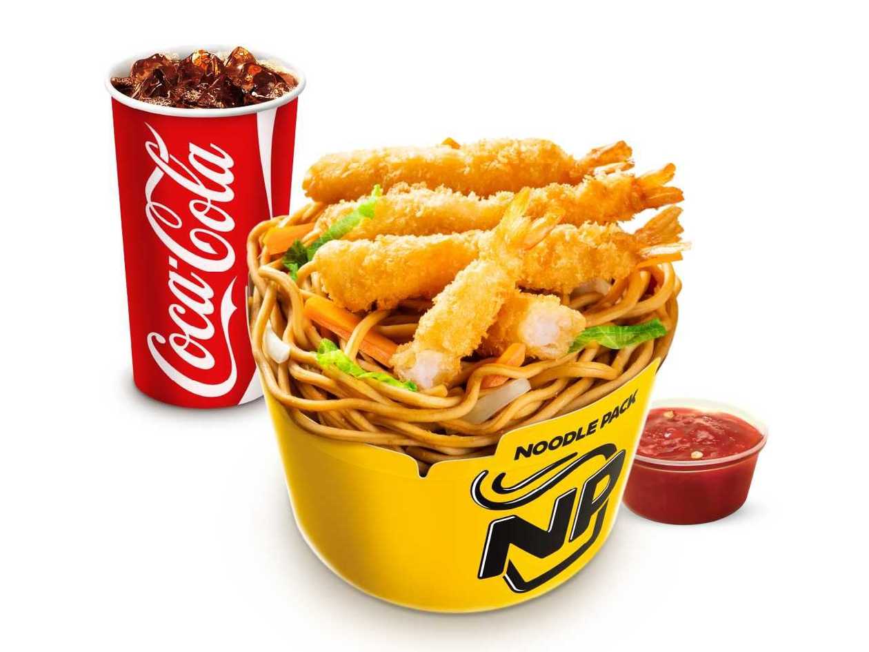 Noodle Pack Menu Shrimp