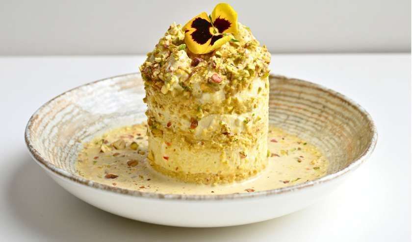 Saffron Milk Shortcake