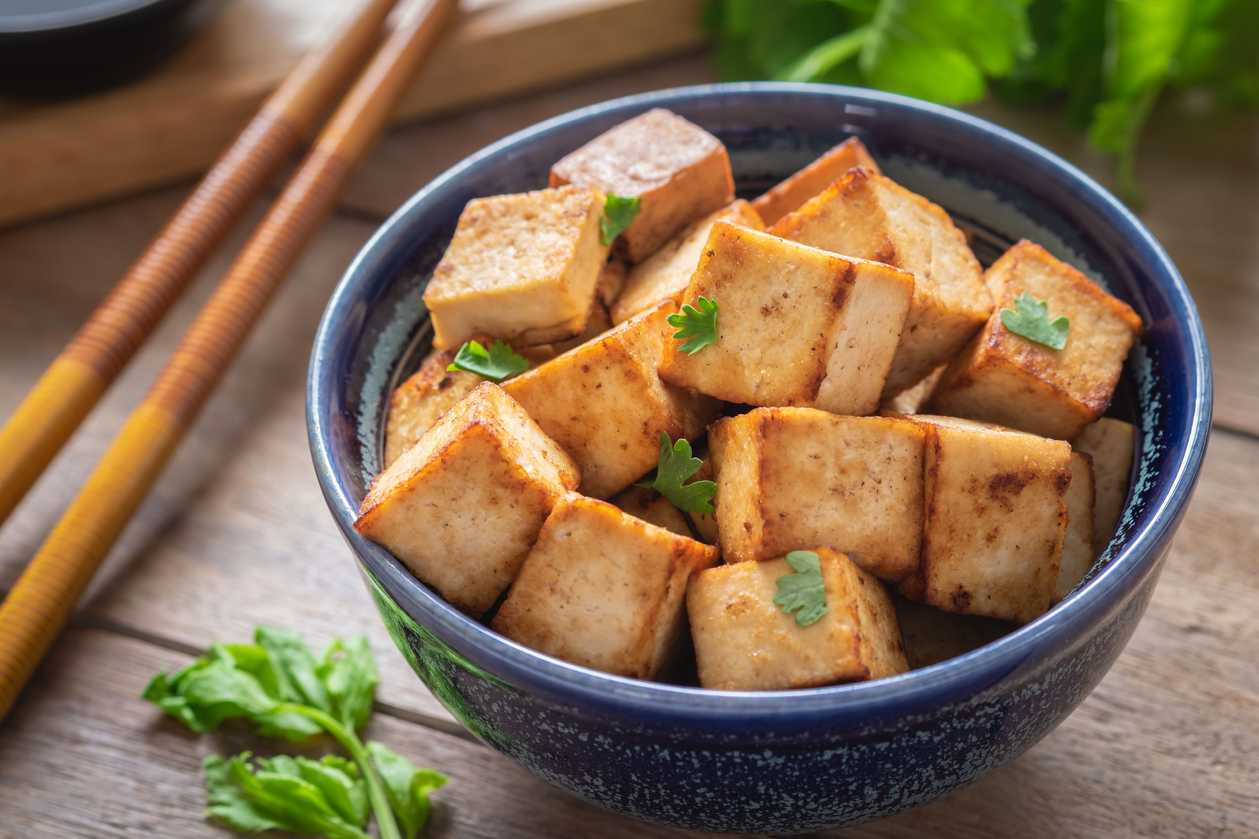 Home-made tofu