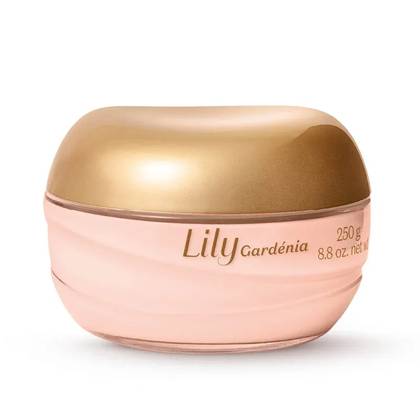 Lily Gardénia Silky Moisturizing Cream, 250g