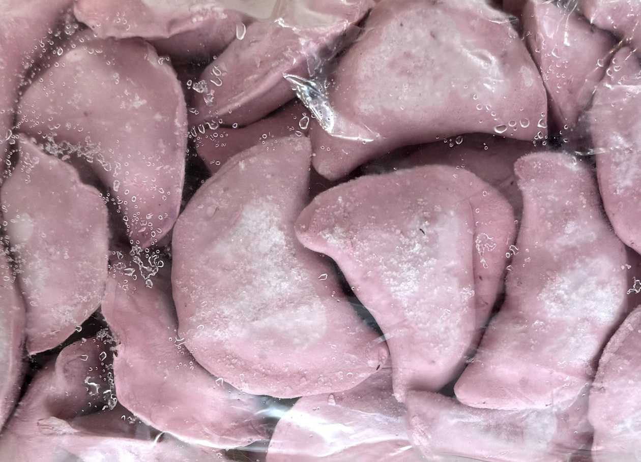 ❄️ Vareņiki ar zemenēm un sieru maskarpone (600 g)