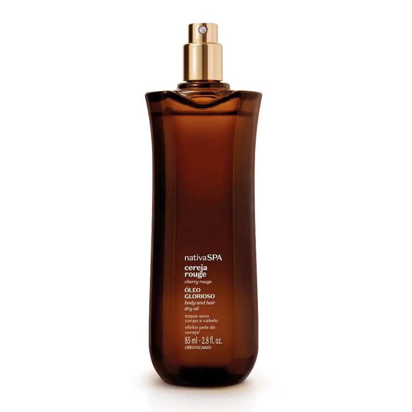 Nativa Spa Cherry Rouge Glorious Oil for Body and Hair 85ml