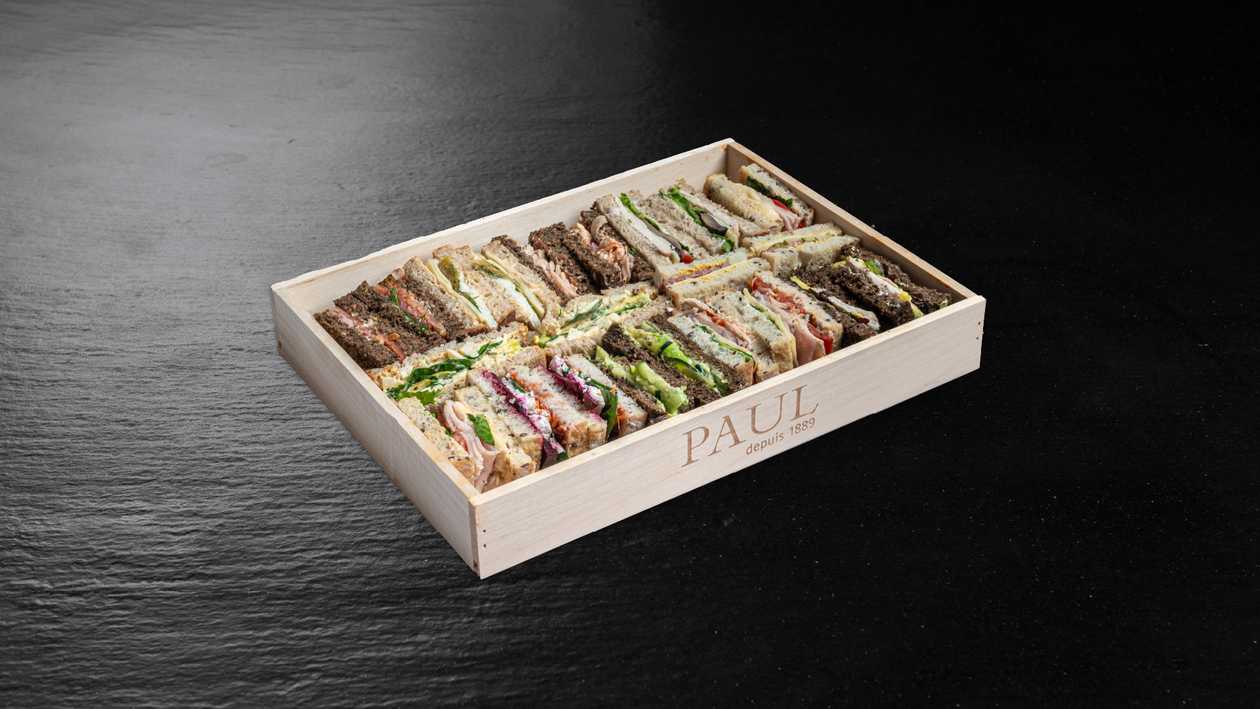 Soft Bread Platter - Box of 40 Pieces