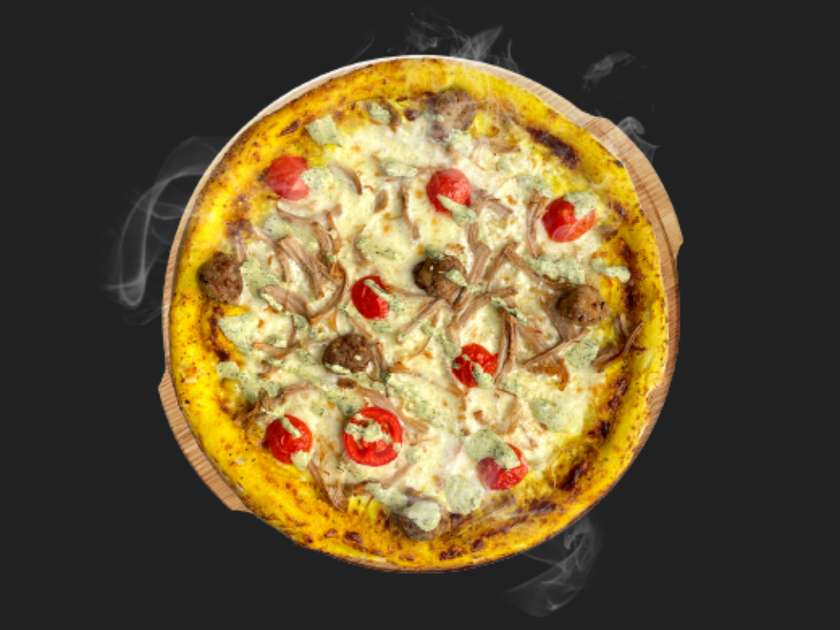 Максі м'ясо піца