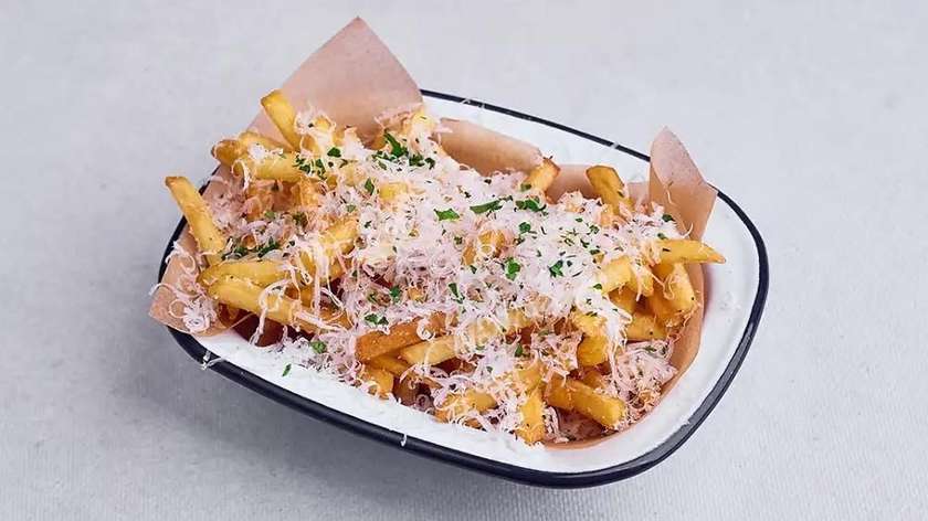Frytki z parmezanem