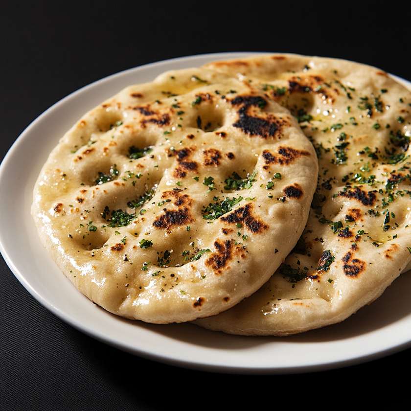 Garlic naan