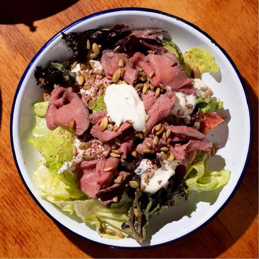 Salatka Zielona z Rosbefem