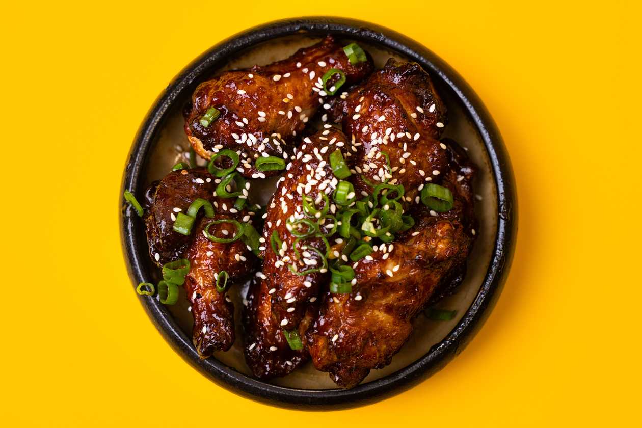 BBQ chicken wings