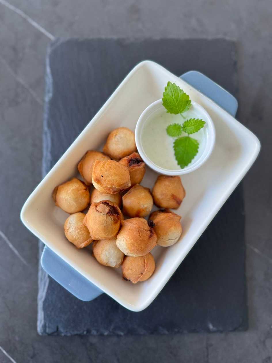 Fried beef and pork dumplings (14pcs)