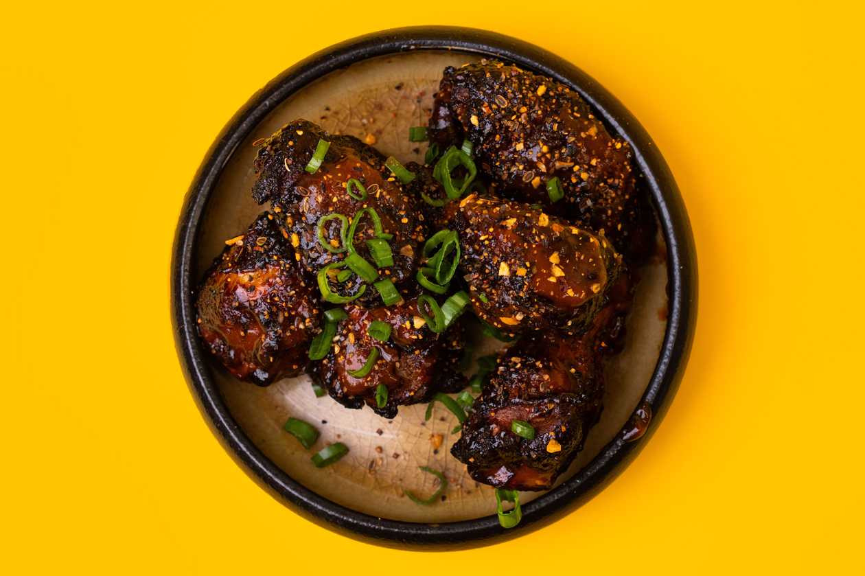 Spicy buffalo wings