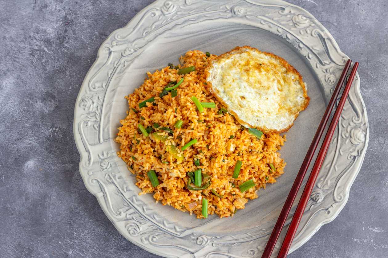Fried rice with egg