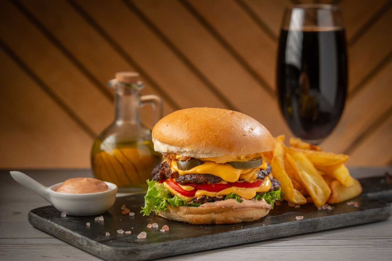 Double Smash Burger Menu