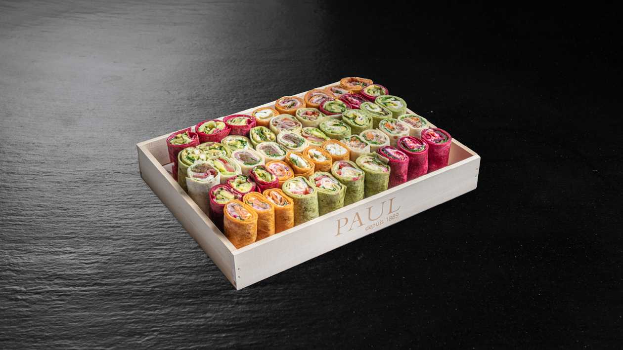 Wrap Platter - Box Of 20 Pieces