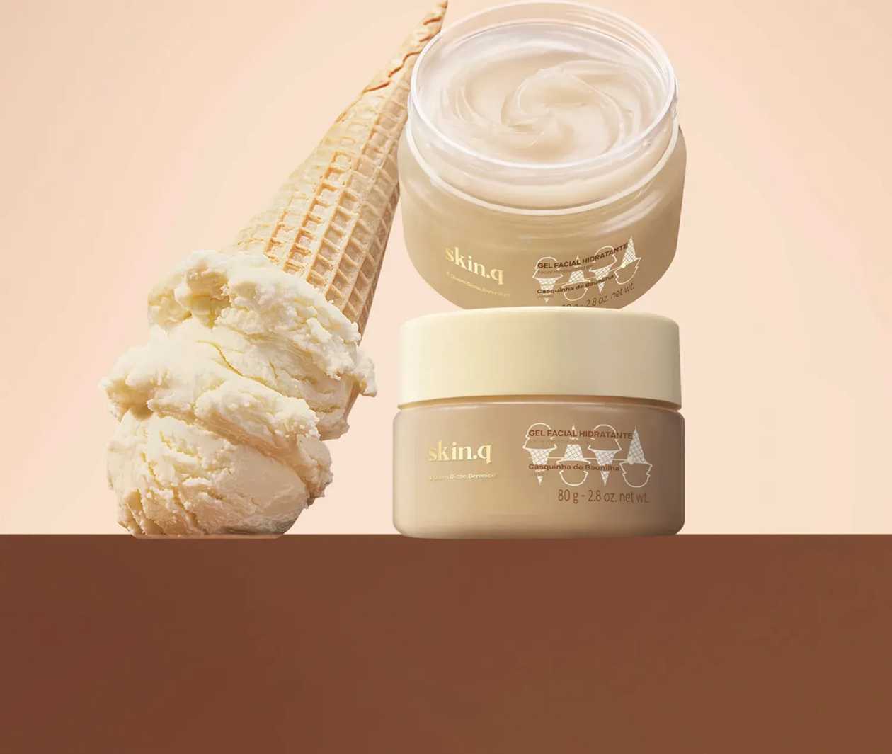 Skin.q Vanilla Facial Moisturizer, Quem Disse, Berenice?, 80g