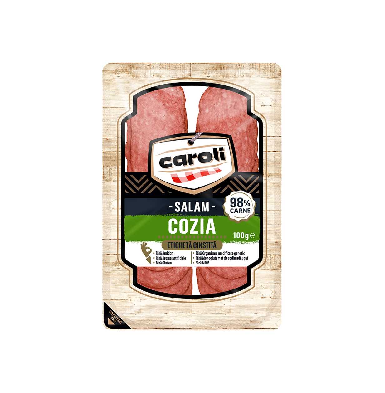 Caroli, Cozia Salami, 100 g (expires soon)