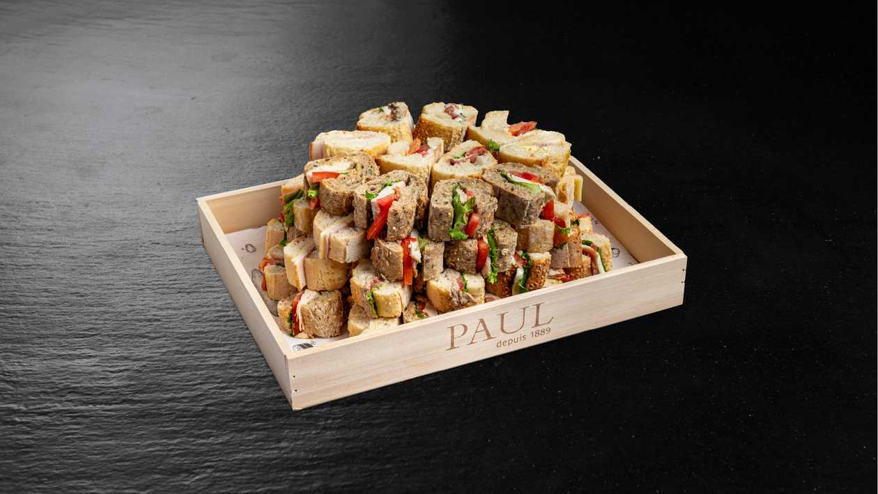 Baguettes Platter - Box of 64 Pieces