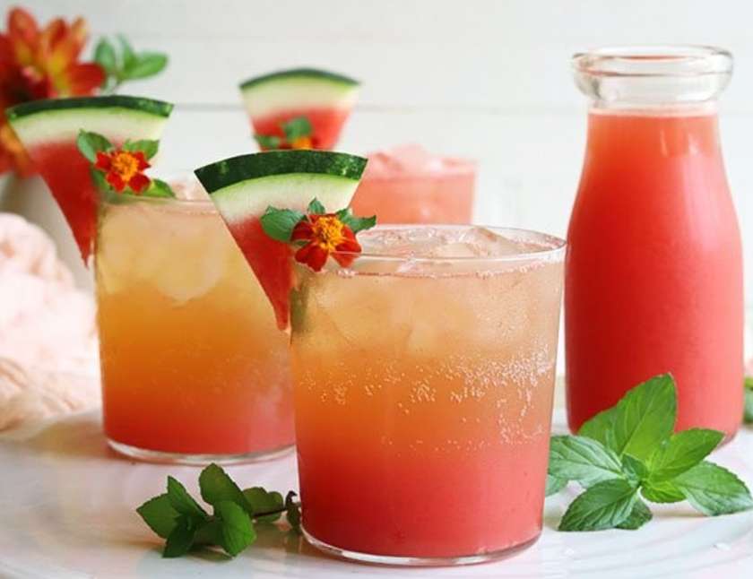 Qarpızlı mocktail