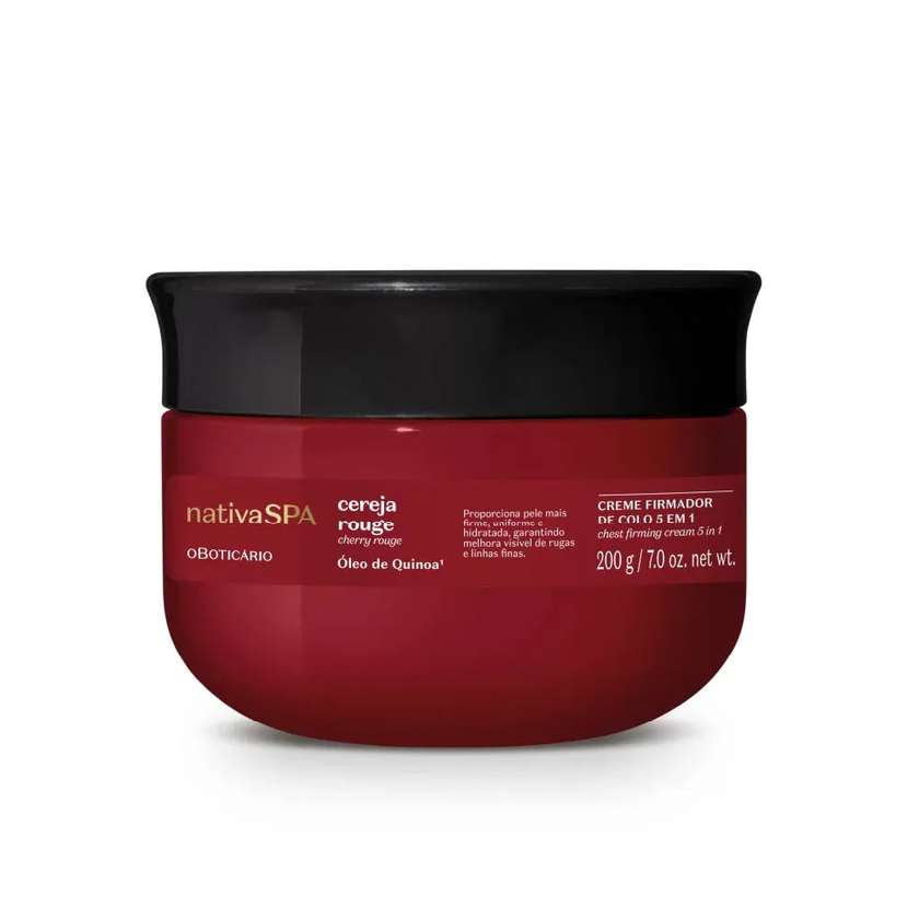 Nativa Spa Cherry Rouge 5-in-1 Décolleté Firming Cream 200g