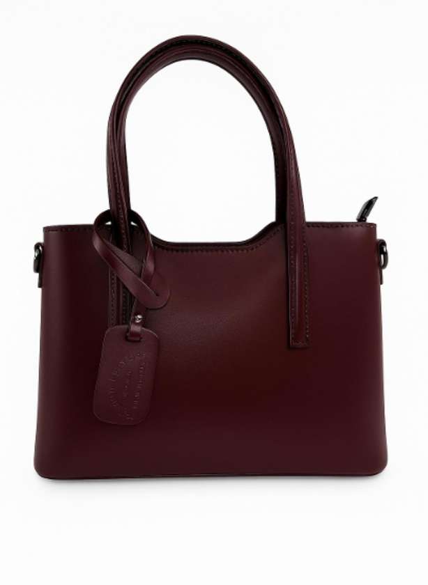 Kožená mala elegantá kabelka