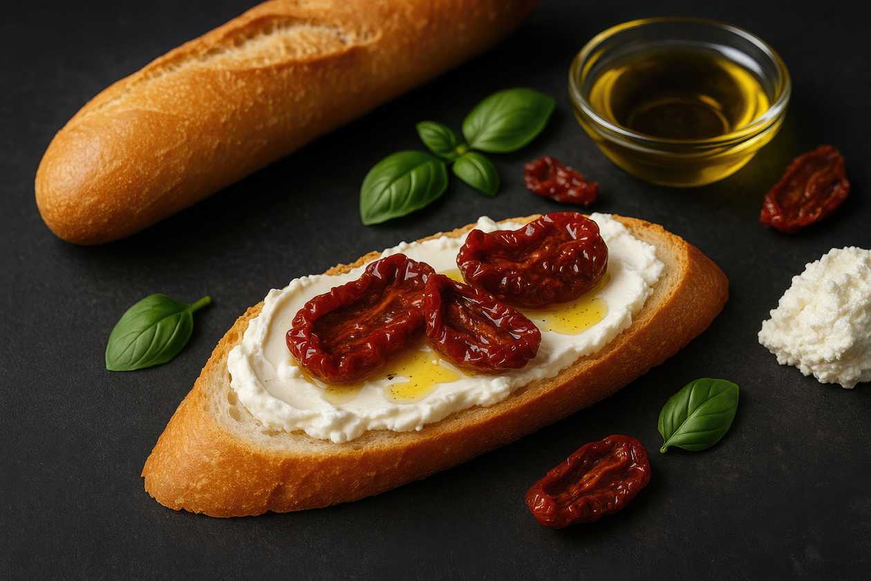 Tosta de Tomate Seco