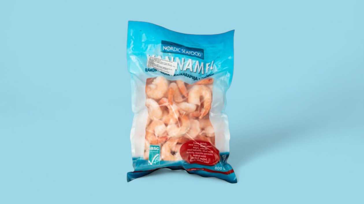 Nordic Seafood Cooked Prawns 21/25 750G