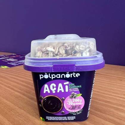 Traditional Açaí with Guarana 200g + Granola