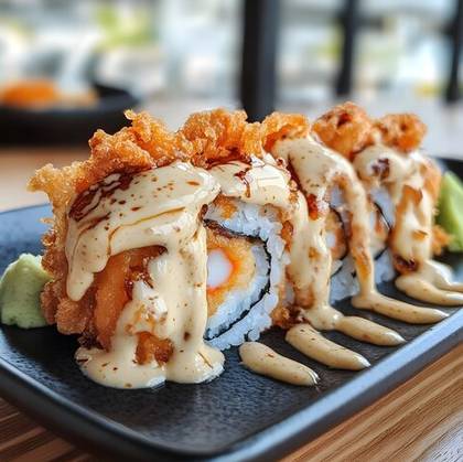 Uramaki Ebi Tempura (4 Pcs)