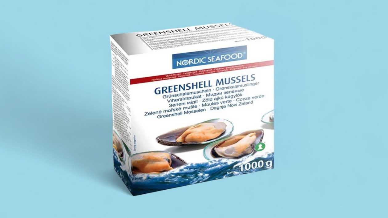 Nordic Seafood Green Mussels 1kg