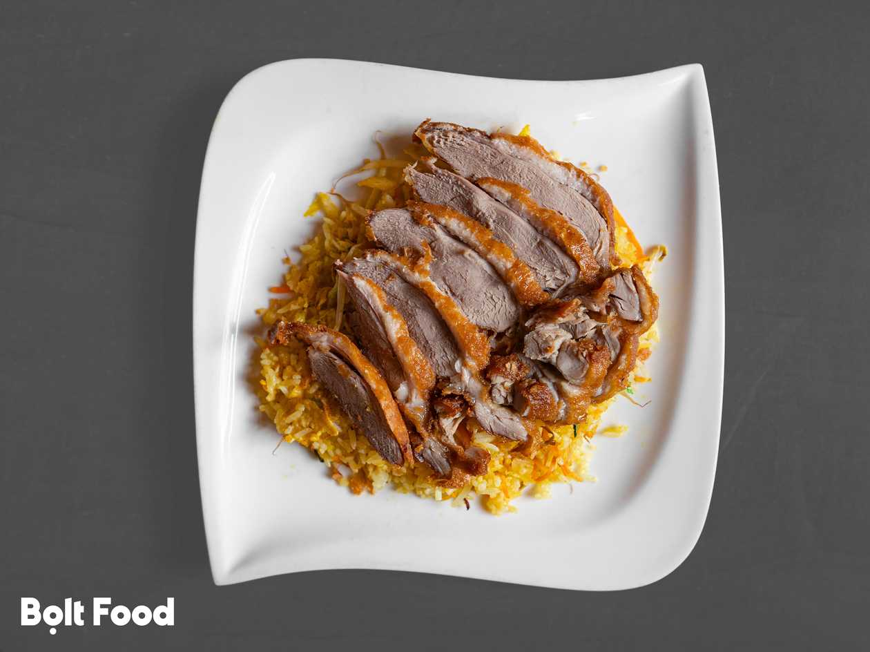 Fragrant Duck with Risotto and Yakitori Sauce