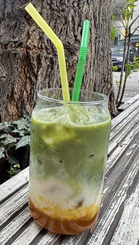 Mango Coconut Macha