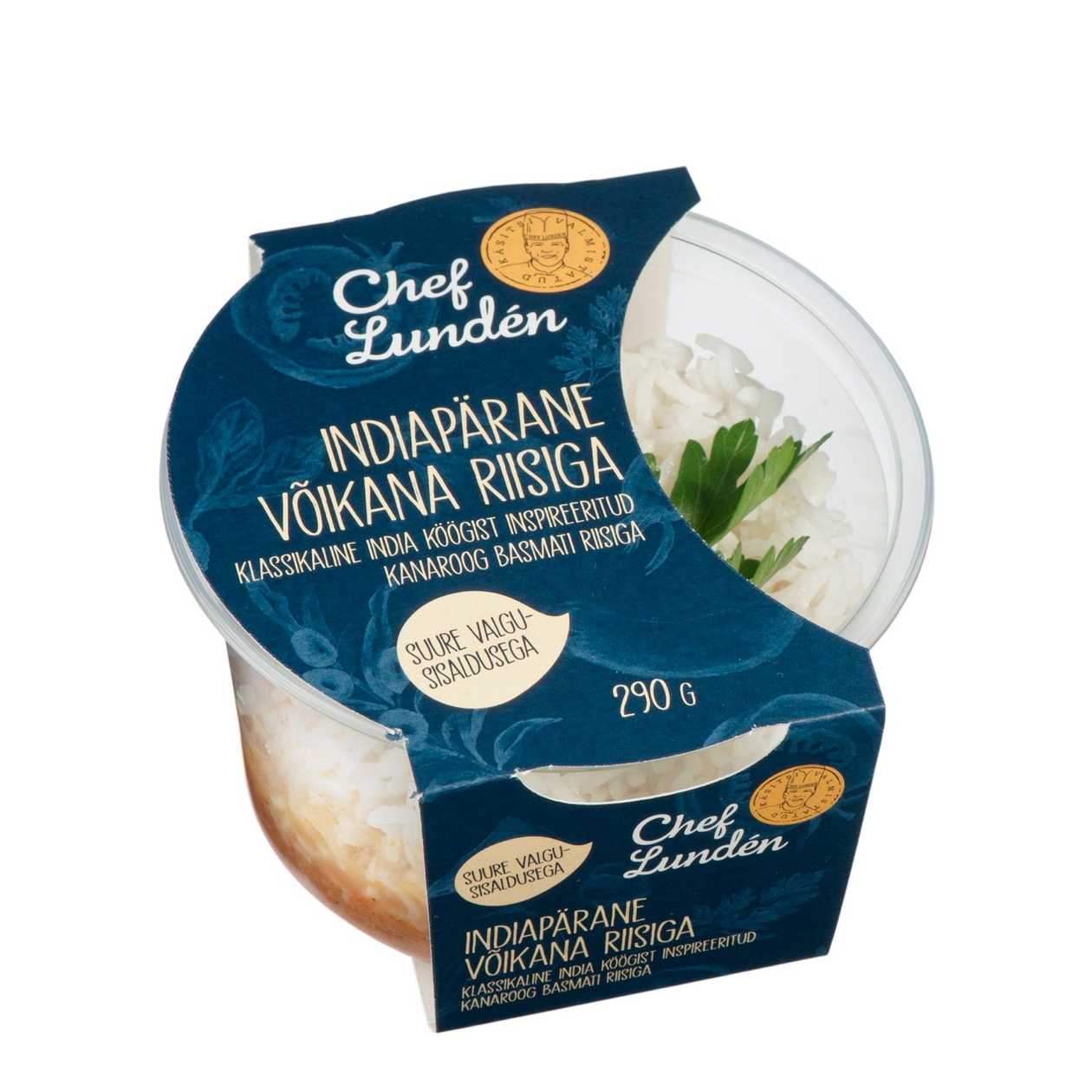 Chef Lunden, Indiapärane võikana riisiga, 290g (aegub peagi)