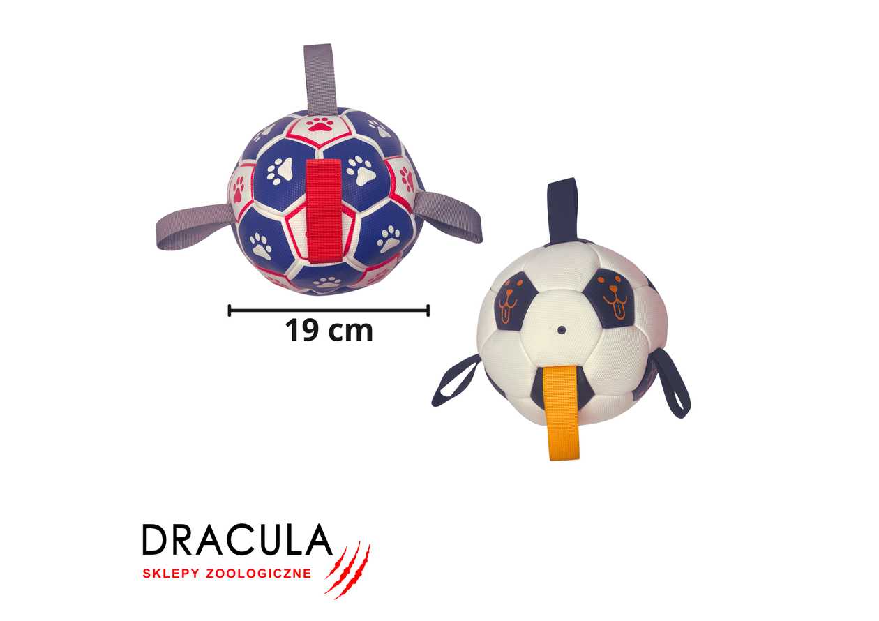 #002 DOG TOY inflatable football ball