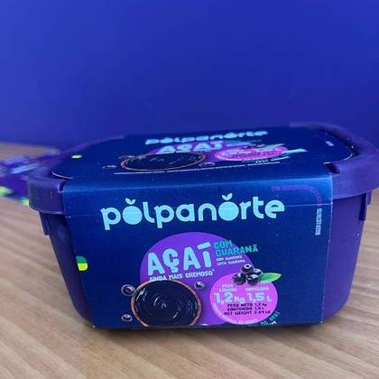 Traditional Açaí with Guarana 1.2Kg