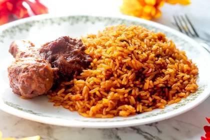 Jollof with Tsofi & Stew