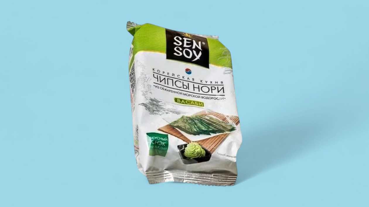 Sen Soy Nori Chips Wasabi 4.5g