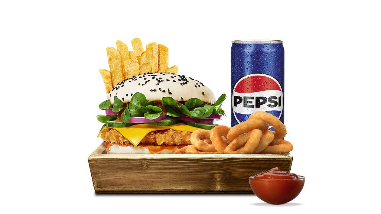 Bao King Chicken Burger Box