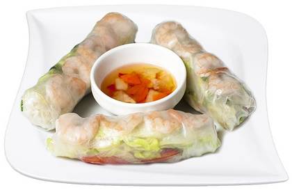 Unfried Shrimp Rolls