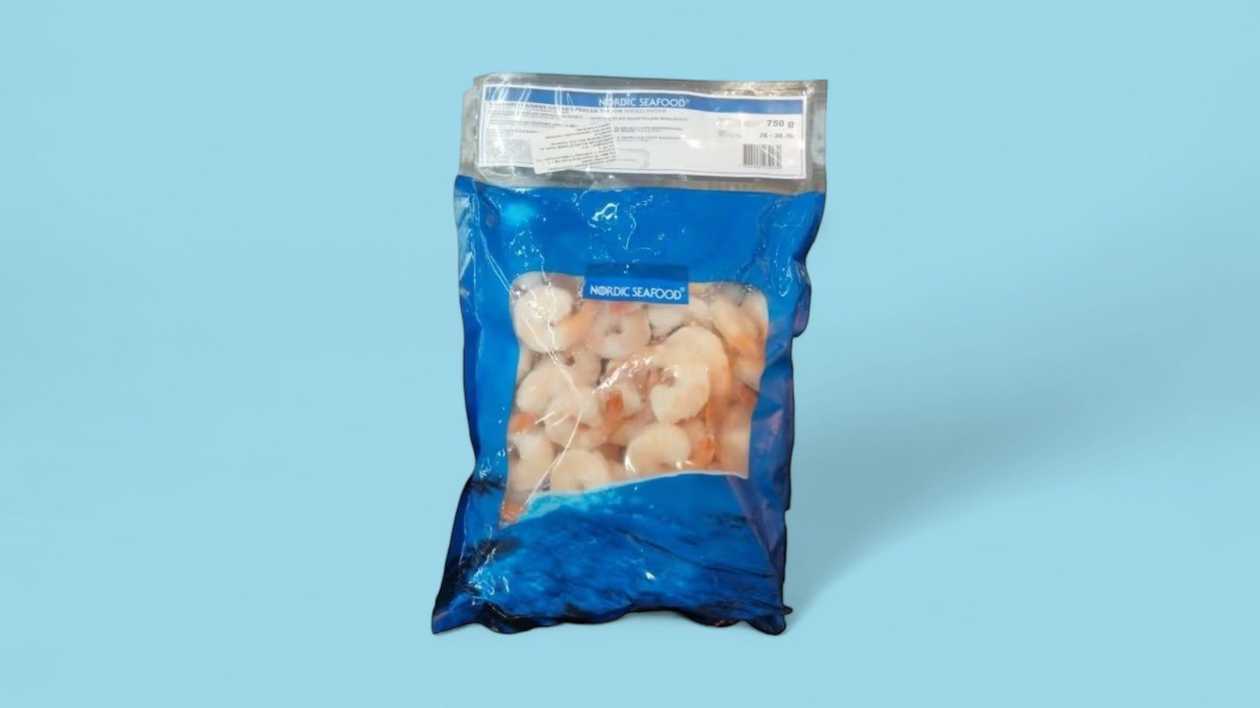 Nordic Seafood Cooked Prawns 26/30 750G