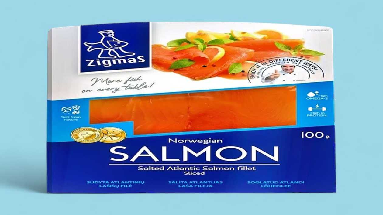 Zigmas Salted Red Fish Fillet 100gr