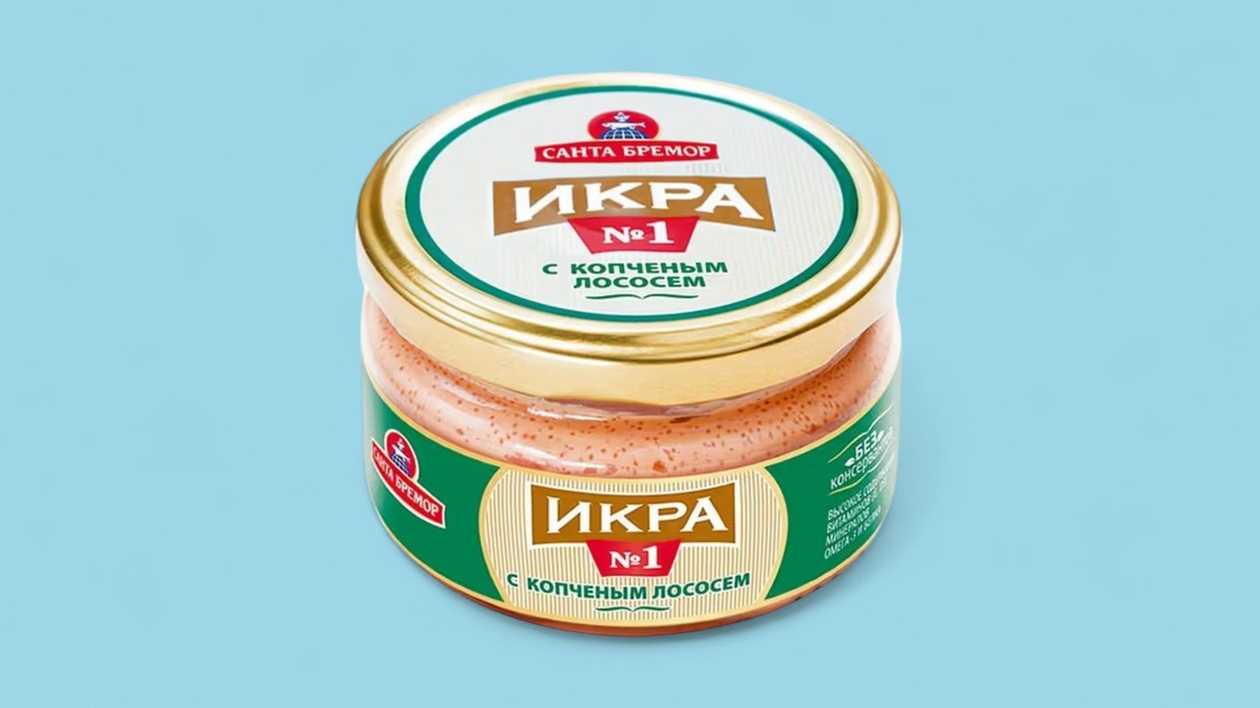 Santa Bremor Delicacy Roe with Smoked Salmon 180g