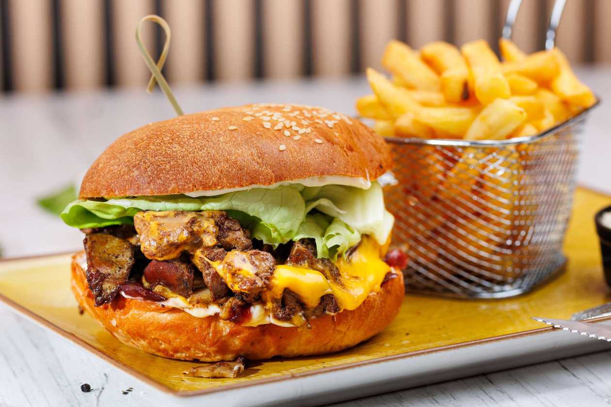 Hamburger cu Ficat