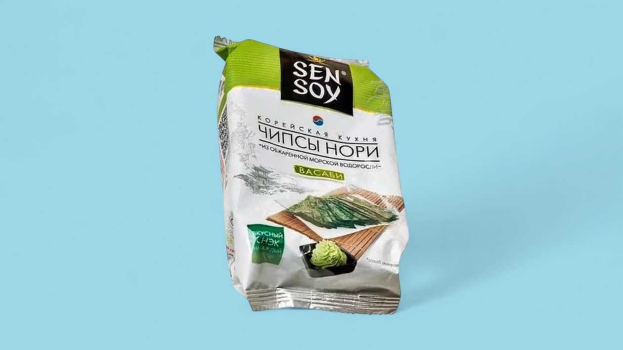 Sen Soy Chips with Nori and Olive Oil 4.5g