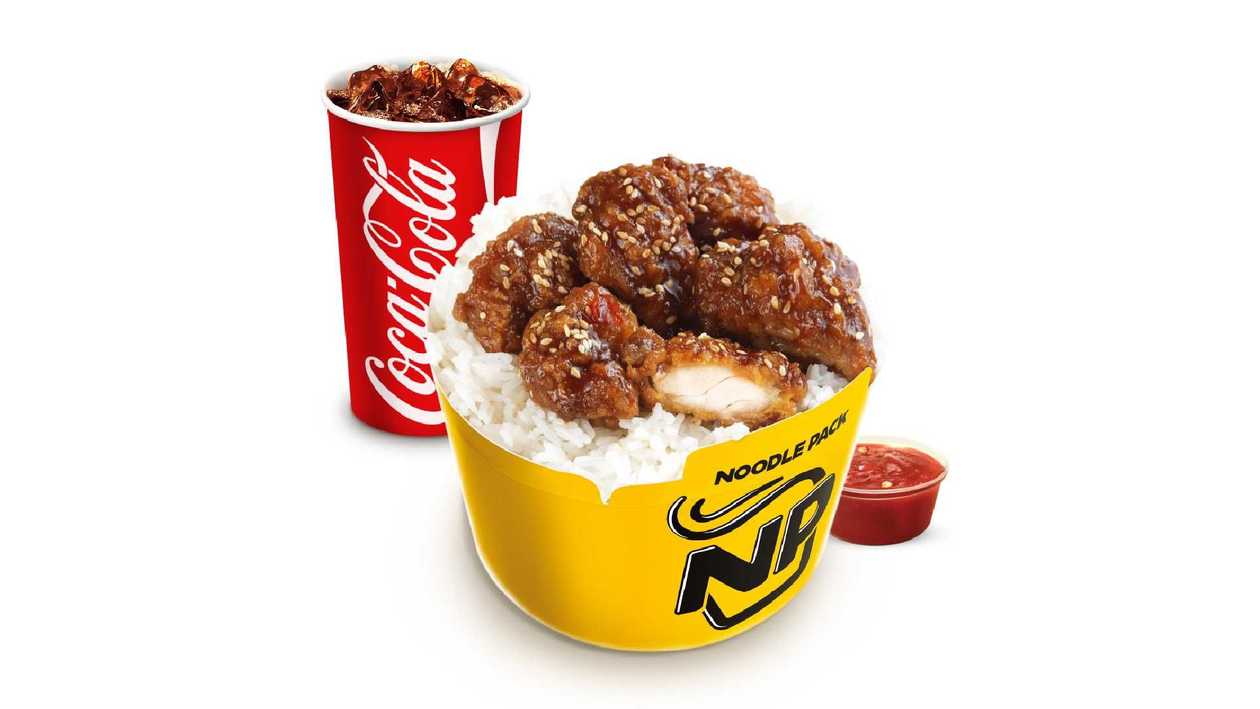 Meniu Rice Pack Pui Crispy BBQ