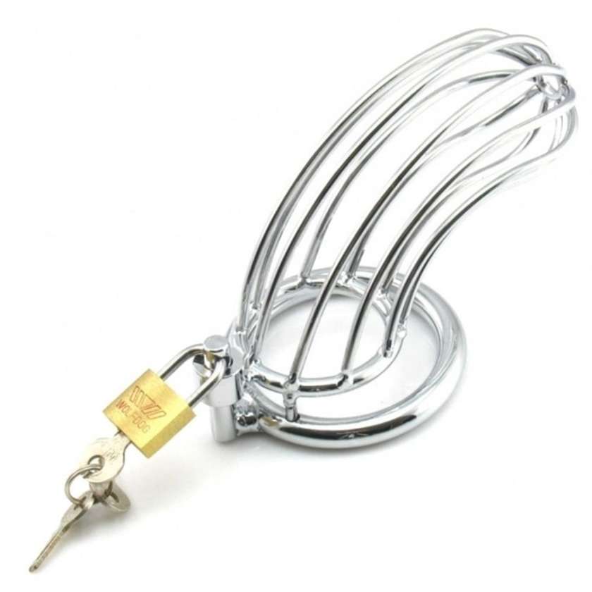 Power Escorts Prison Break - Metal Chastity Belt with 50mm Padlock