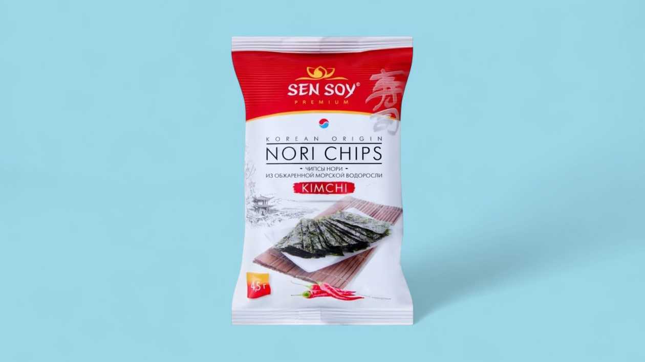 Sen Soy Nori Kimchi Chips 4.5g