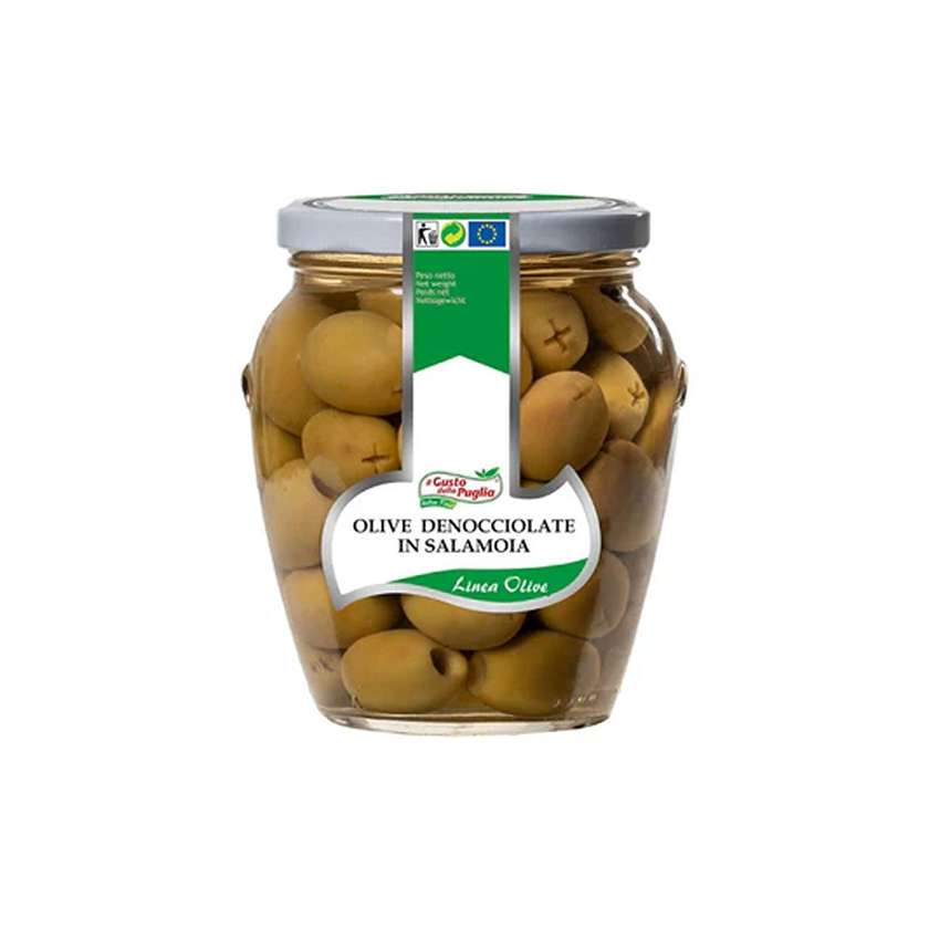 Il Gusto della Puglia Pitted Olives in Brine